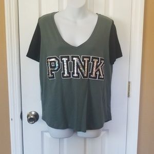 PINK top by Victoria Secret size L
